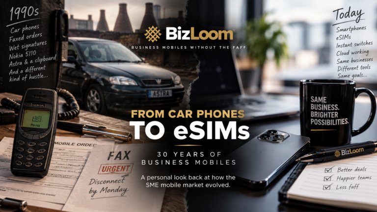 history of business mobiles